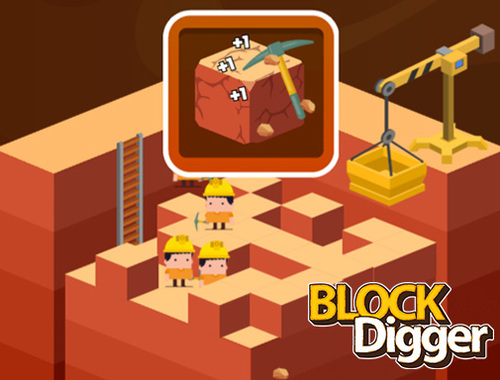 Logħba Blokk Digger  onlajn