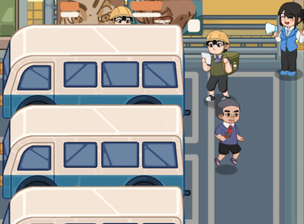 Logħba Mart Puzzle Bus Jam onlajn