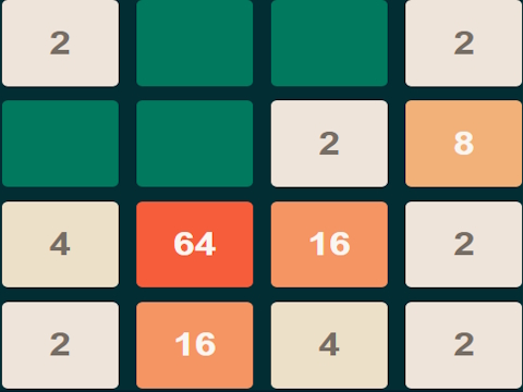 Logħba Qolor 2048 onlajn
