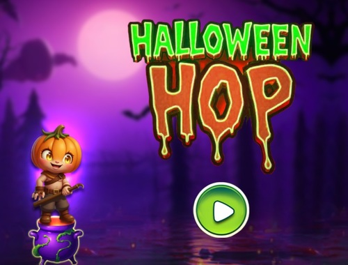 Logħba Halloween Hop onlajn