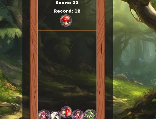 Logħba Merge Mushrooms 2048! onlajn