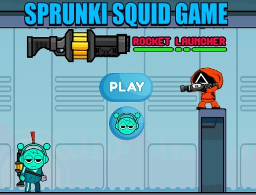 Logħba SPRUNKI Squid Game Rocket Launcher onlajn
