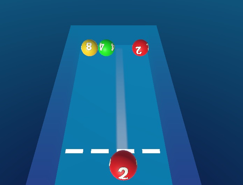 Logħba Tgħaqqad il-Balls 2048 Billiards!  onlajn
