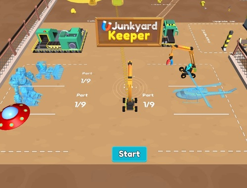 Logħba Keeper Junkyard  onlajn