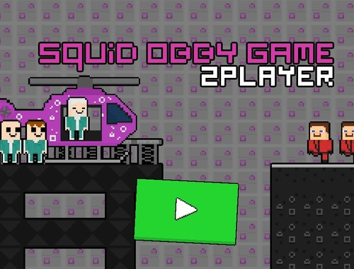 Logħba Squid Obby Game 2Player onlajn