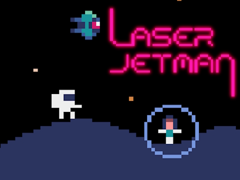 Logħba Laser Jetman onlajn