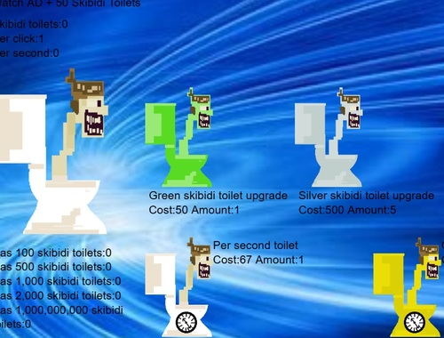 Logħba Skibidi toilet Clicker ieħor  onlajn