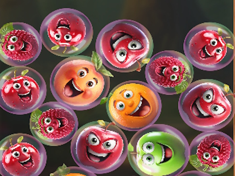 Logħba Frott Merge: 2048 Ġdid f'2D!  onlajn
