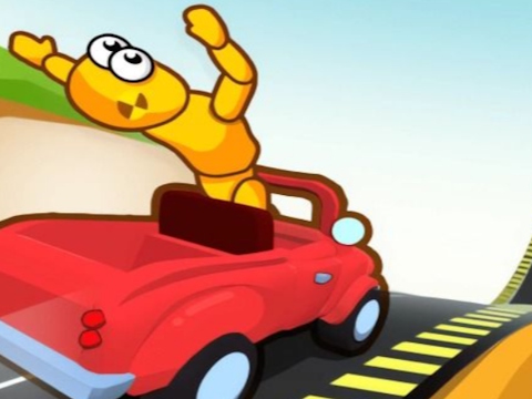 Logħba Downhill Car Ride: Crash Test onlajn