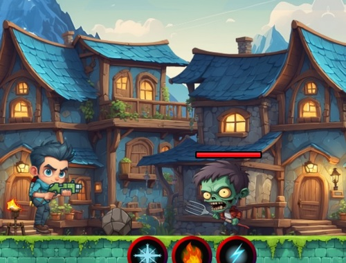 Logħba Zombie Slayer 2 onlajn
