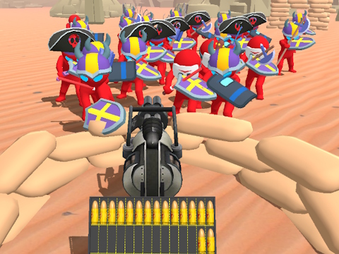 Logħba Bullet Army Run onlajn