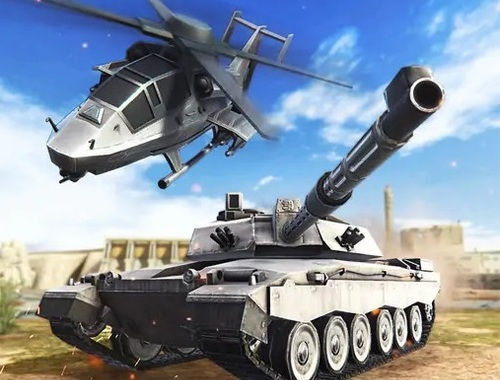 Logħba Strateġija tal-Gwerra. Tankijiet u Ħelikopters  onlajn