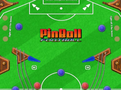 Logħba Pinball Football HTML5 onlajn