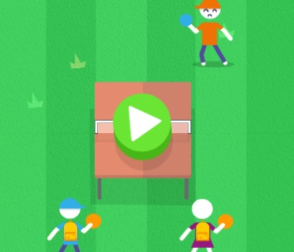 Logħba Stickman Ping Pong 2 onlajn