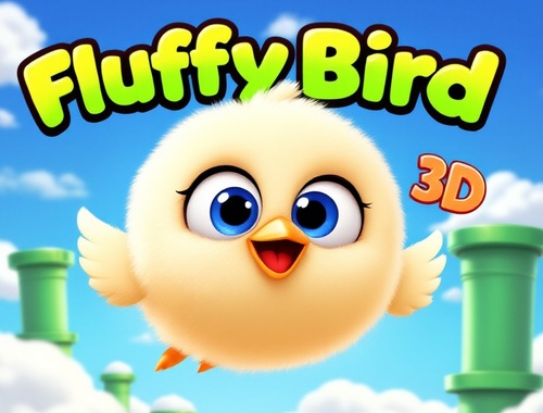 Logħba Bird Fluffy 3d  onlajn