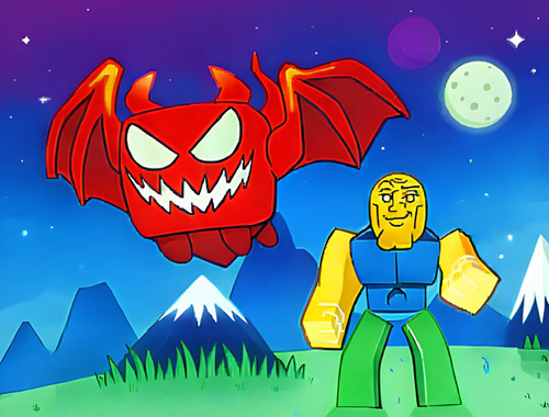 Logħba OBBY ID-DRAGON LEGENDARY  onlajn