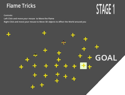Logħba Tricks tal-fjammi  onlajn
