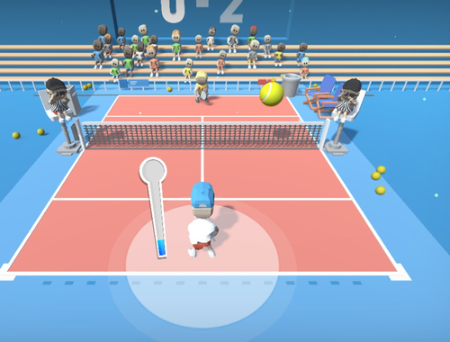 Logħba Kunflitt tat-tennis  onlajn