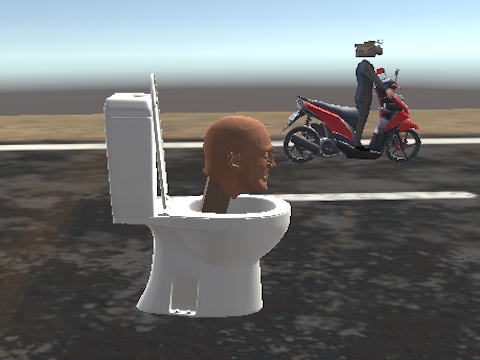 Logħba Skibidi toilet GT Drag Championship  onlajn