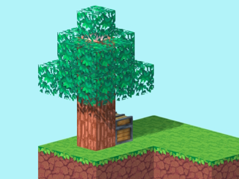 Logħba SkyBlock 3D: Sopravivenza  onlajn