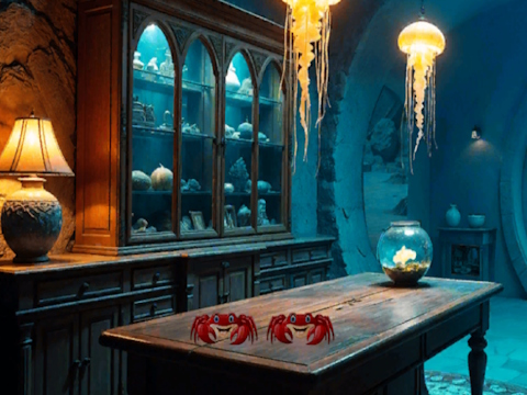 Logħba Mermaid Princess Escape  onlajn