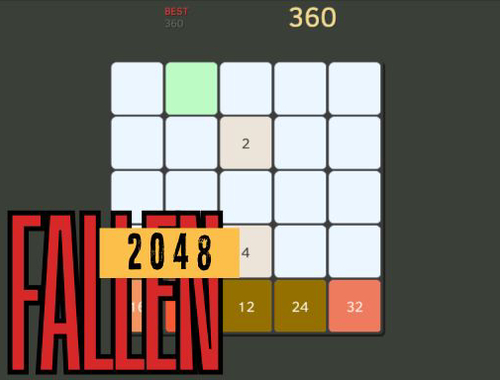Logħba Fallen 2048  onlajn