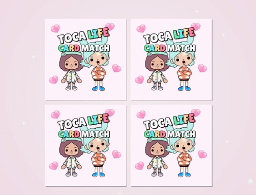 Logħba TOCA Life Memory Card Match  onlajn