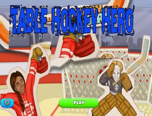 Logħba Eroj tal-hockey tal-mejda  onlajn