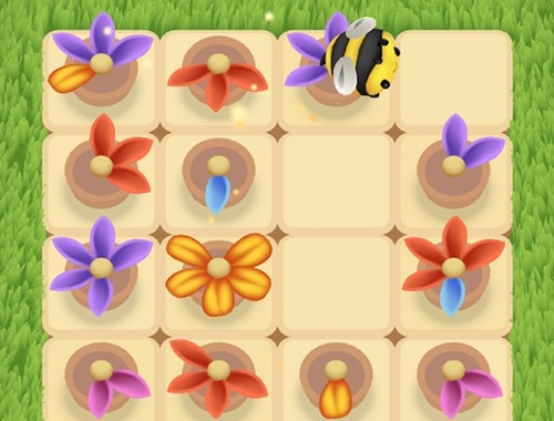 Logħba Bloom Sort 2: Bee Puzzle  onlajn