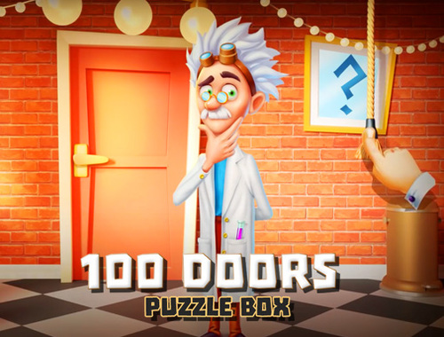 Logħba 100 Bibien Kaxxa tal-Puzzle  onlajn