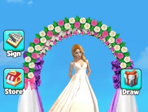 Logħba Bridge Race Wedding Master  onlajn