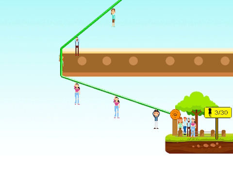 Logħba Zipline People Rescue  onlajn