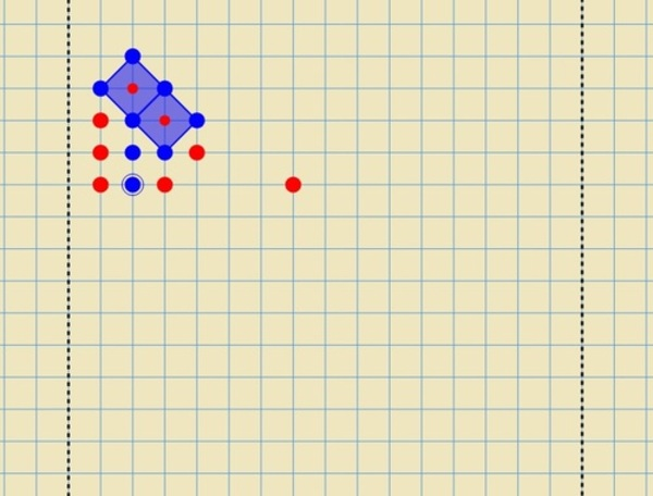 Logħba DOTS - DUEL  onlajn