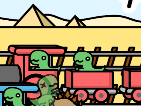 Logħba Dino tal-ferrovija  onlajn