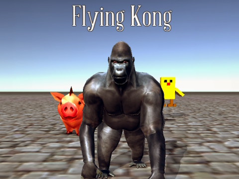 Logħba Flying Kong  onlajn