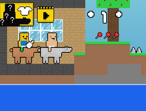 Logħba Baby noob vs baby obby horse  onlajn