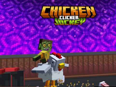 Logħba Chicken Jockey Clicker  onlajn