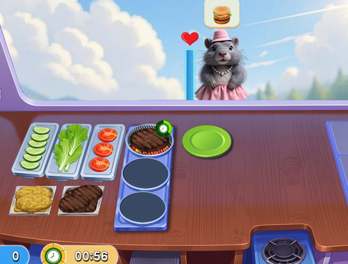 Logħba Marmot Diner Dash  onlajn