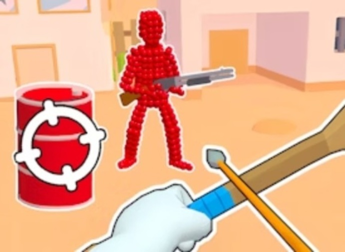 Logħba Stickman Archer li jispara vleġeġ fir-Reds  onlajn