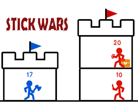Logħba Stick War  onlajn