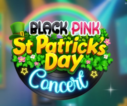 Logħba Black Pink St. Kunċert ta 'Jum Patricks  onlajn