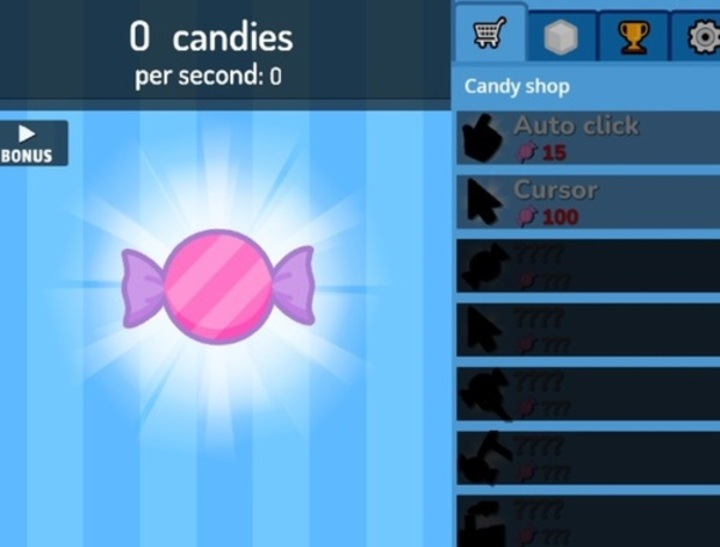 Logħba Candy Clicker 2  onlajn