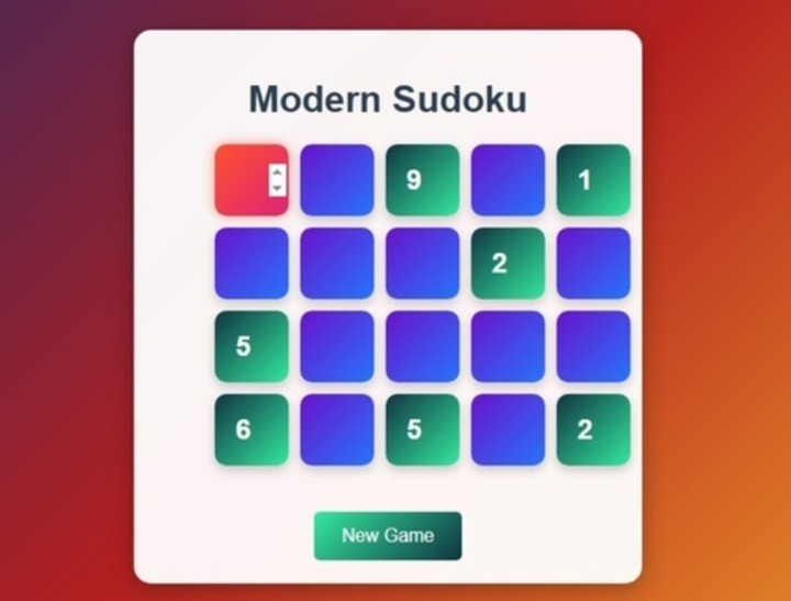 Logħba Sudoku modern  onlajn