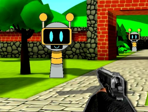 Logħba SPRUNKI 3D Shooter  onlajn