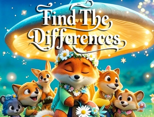 Logħba Sib id-Differenzi: Fox Friendly  onlajn
