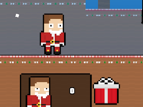 Logħba Santa GiftBox 2 Player  onlajn