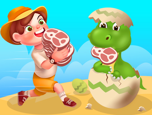 Logħba Dragon Island Idle 3D  onlajn