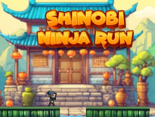 Logħba Shinobi Ninja Run  onlajn