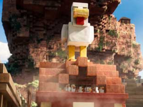 Logħba Minecraft Lava Chicken  onlajn