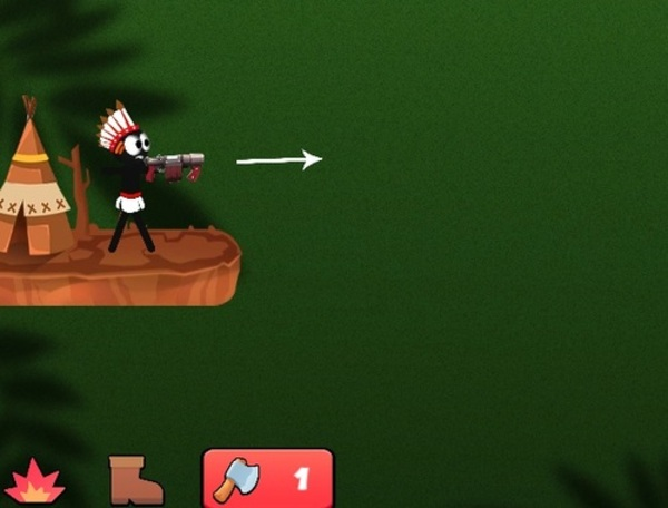Logħba Battalja ta 'Stickman Arrow  onlajn